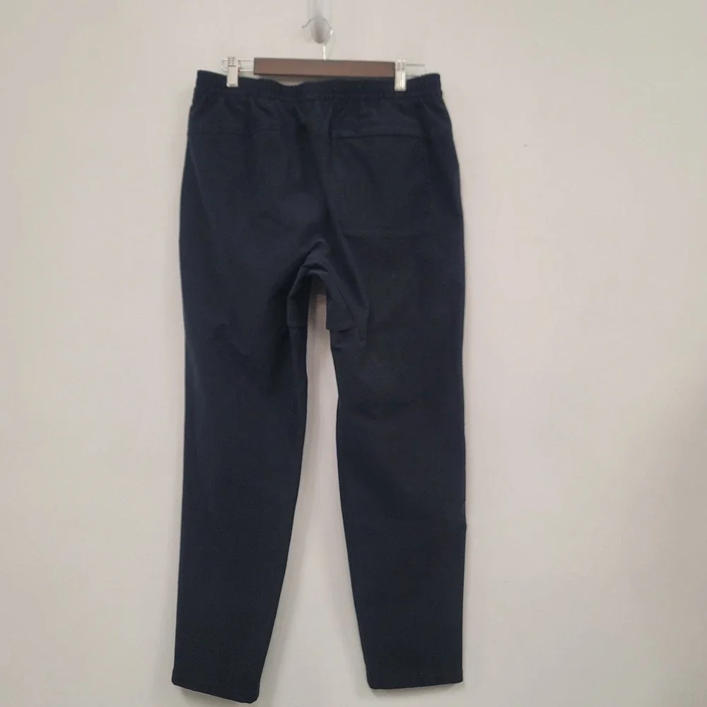 Lululemon Mens License To Train Joggers Size L Blue Canvas‎ Pull On Athleisure